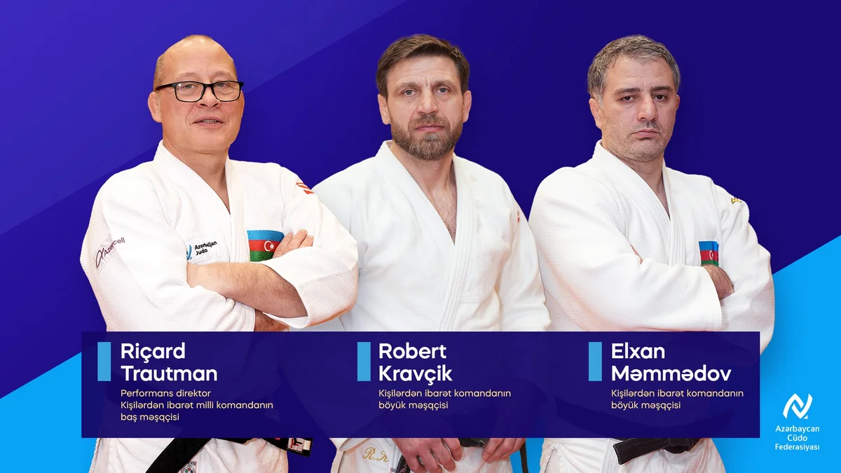 Azərbaycanın cüdo millilərinin məşqçi heyəti gücləndirilib