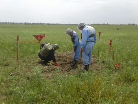 ANAMA 16 partlayış yerinə baxış keçirib