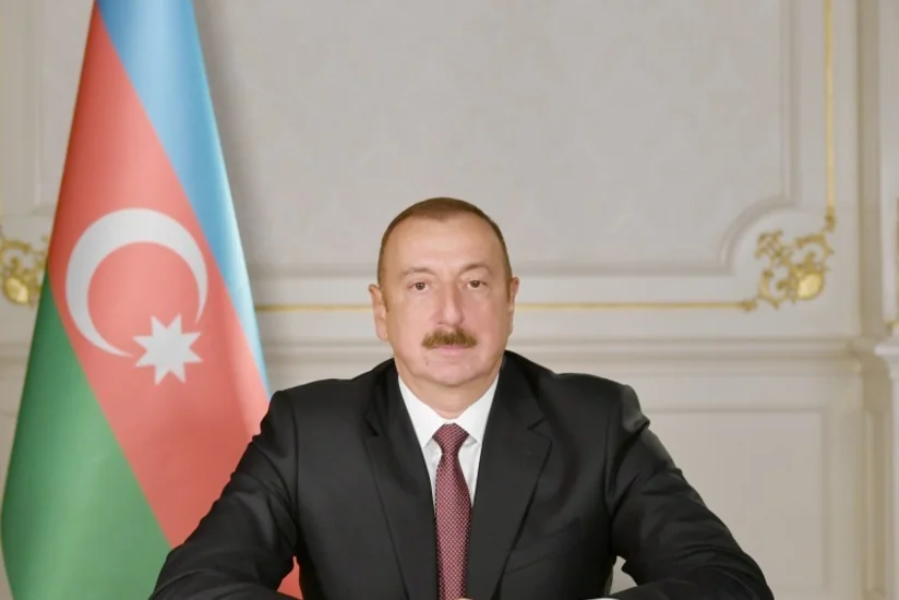 Президент Ильхам Алиев поздравил азербайджанский народ