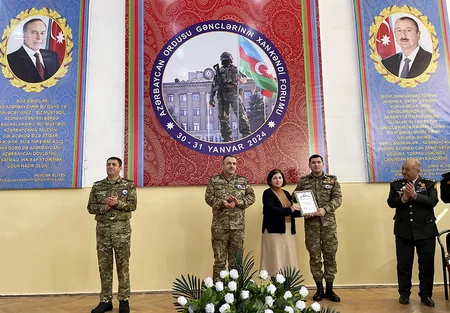 В Ханкенди прошел форум молодежи Азербайджанской армии