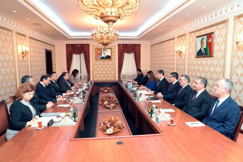 Vilayət Eyvazov bolqarıstanlı həmkarını qəbul edib