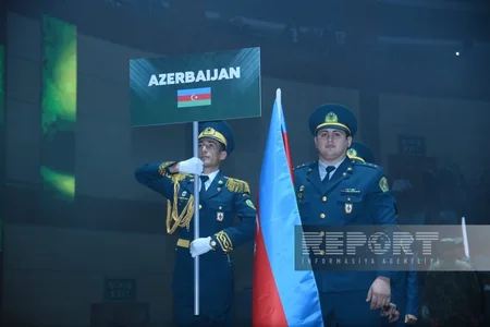 Bakıda hərbçilər arasında güləş üzrə 36-cı dünya çempionatının açılış mərasimi keçirilib