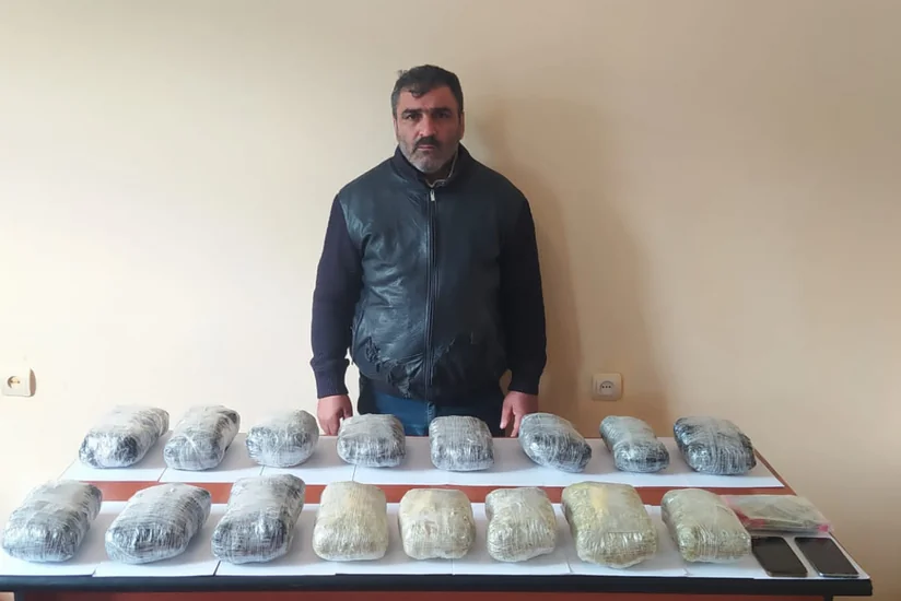 İrandan Azərbaycana narkotik keçirilməsinin qarşısı alınıb