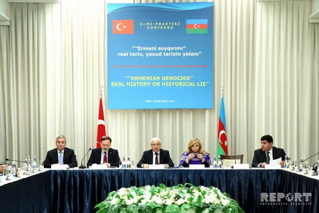 Bakıda “Erməni soyqırımı” real tarix, yaxud tarixin yalanı” mövzusunda konfrans keçirilib