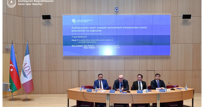 Diplomatik xidmət orqanları rəhbərləri postmünaqişə dövrünün reallıqlarını müzakirə ediblər