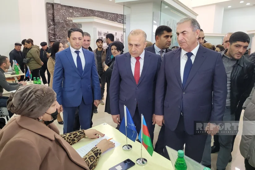 Hacıqabulda əmək yarmarkası keçirilib