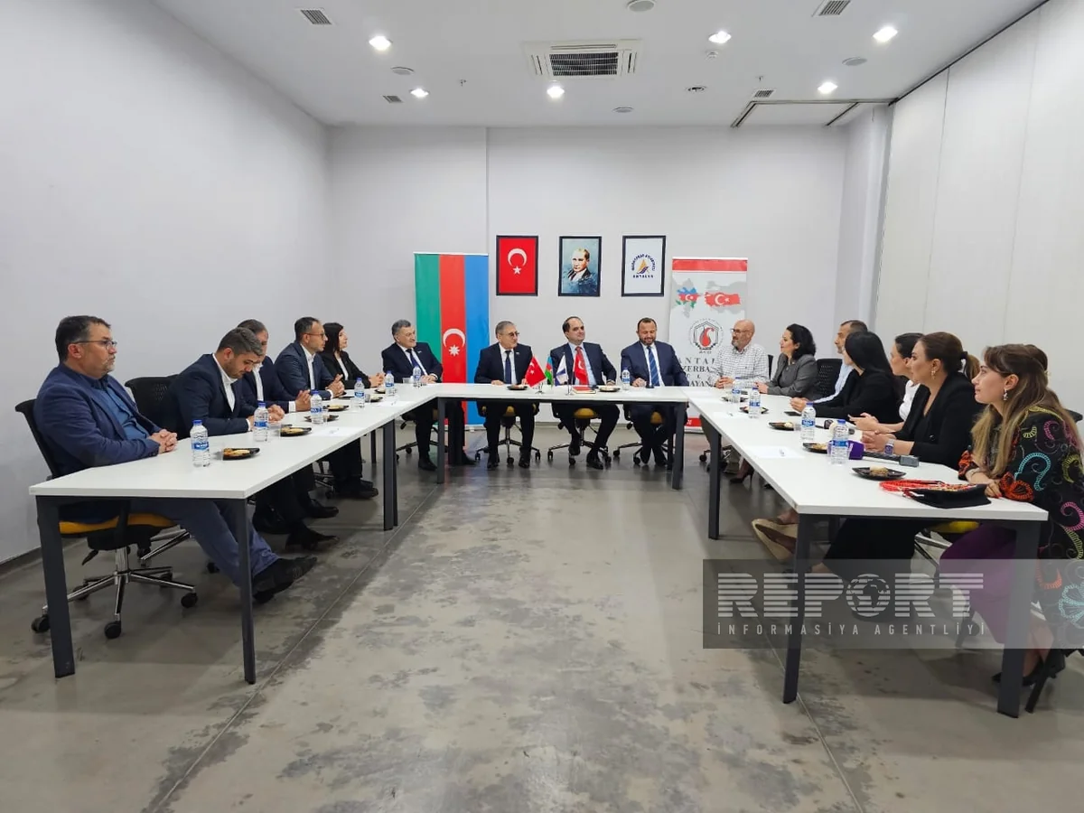 YAP nümayəndə heyəti Antalya Azərbaycan Kültür və Dayanışma Dərnəyini ziyarət edib