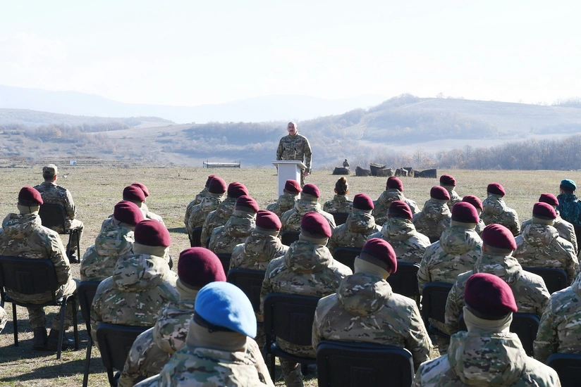 Prezident İlham Əliyev: Bundan sonra bu diyara Azərbaycan dili hakim olacaq