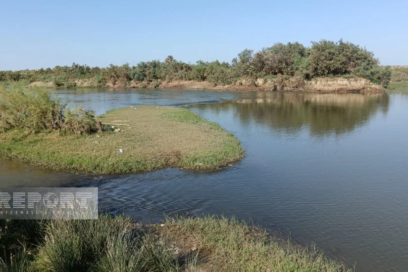 Уровень воды в реке Араз снизился на один метр