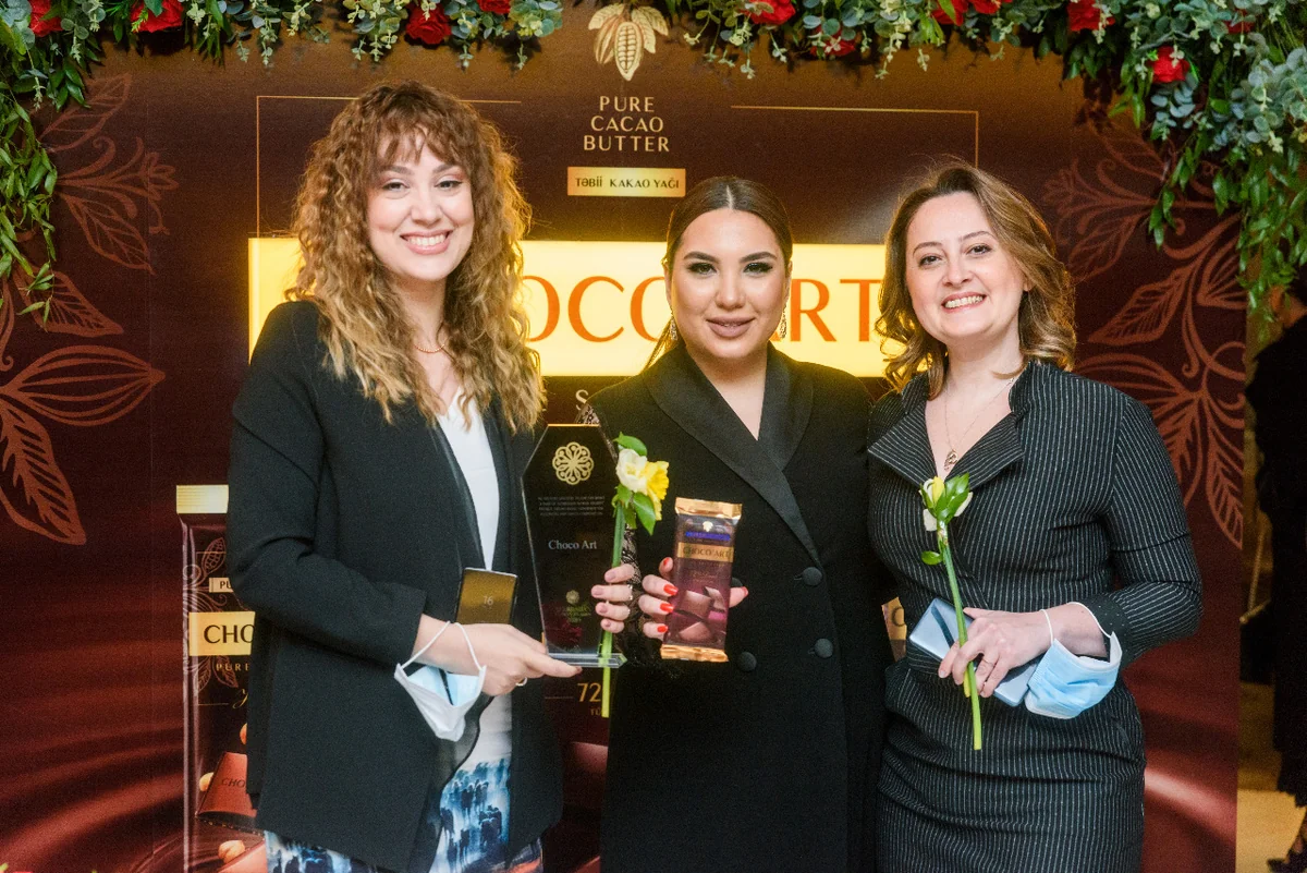 “Choco Art” şokolad brendi “Azerbaijan Woman Awards”a dəstək oldu