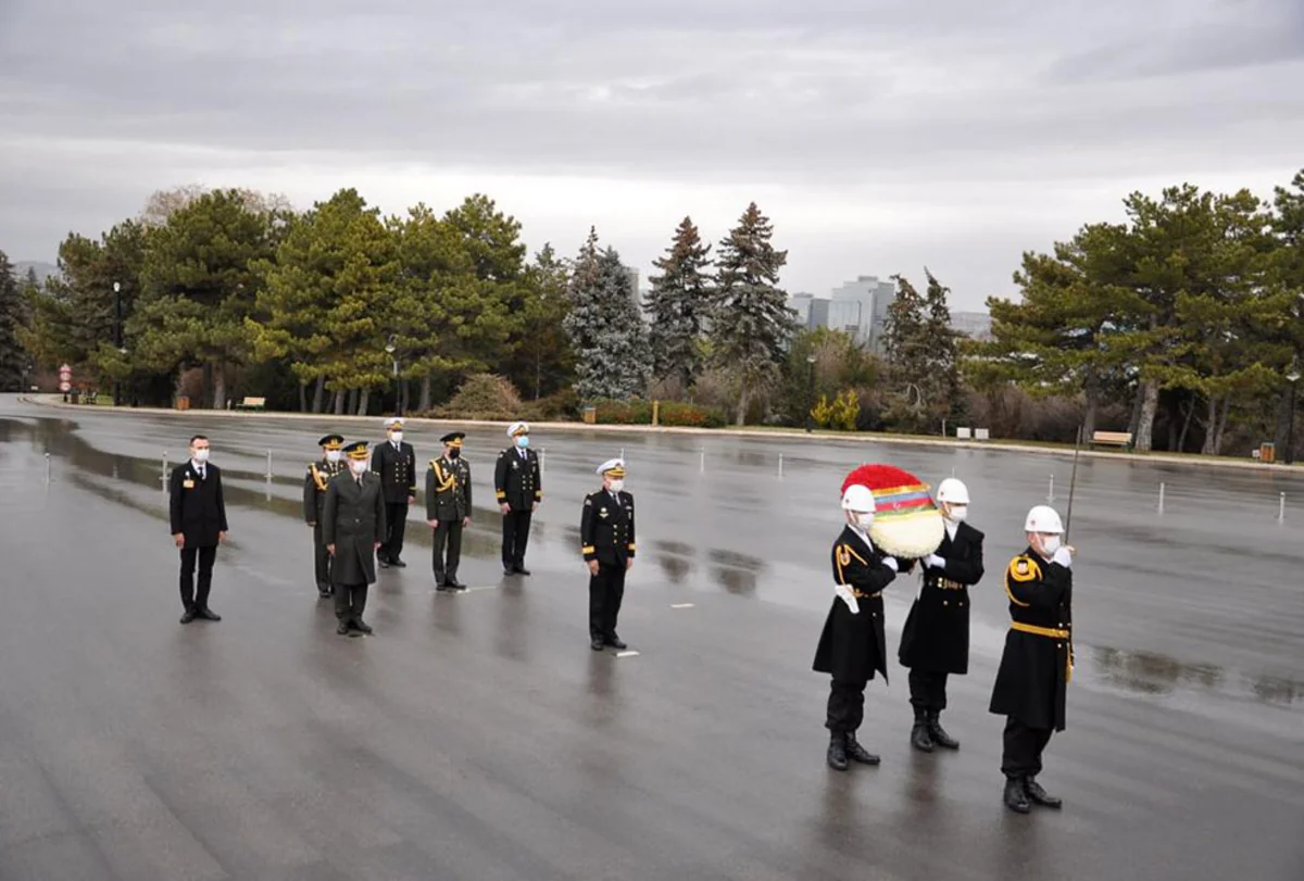 Azərbaycanın hərbi dənizçiləri Türkiyədə səfərdə olub