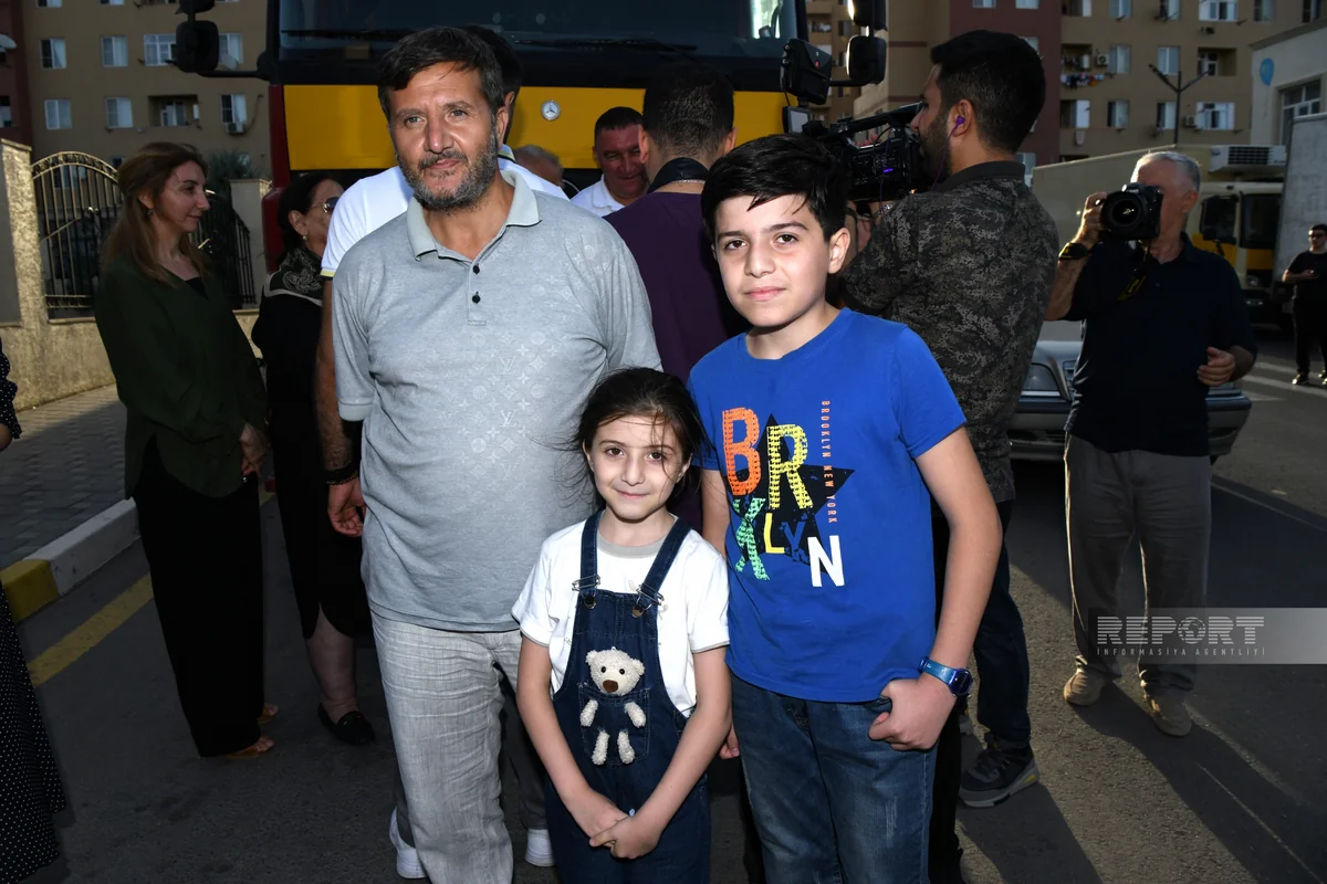 Bu gün daha bir neçə ailə Laçına yola salınıb