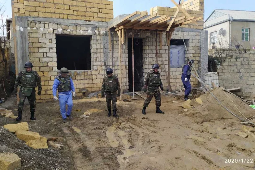 Qaradağda mina hadisəsi baş verib, 1 nəfər xəsarət alıb