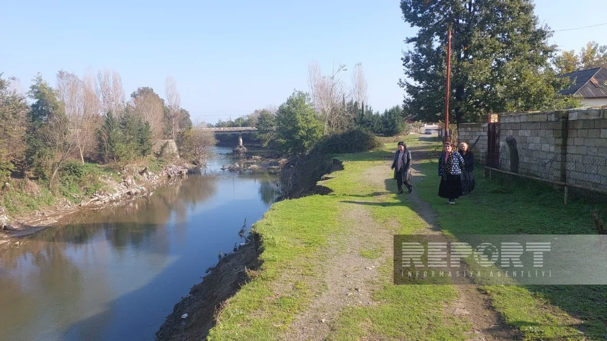 Astarada çay yatağı sürüşüb, sakinlər üçün təhlükə yaranıb