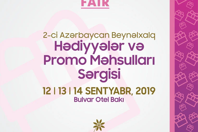 Bakıda 2-ci Azərbaycan Beynəlxalq Hədiyyələr və Promo Məhsulları Sərgisi keçiriləcək