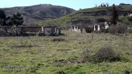 Footage from Beshdali village of Zangilan