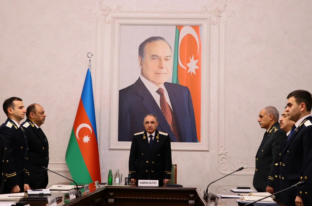 Baş Prokurorluqda Kollegiya iclası keçirilib