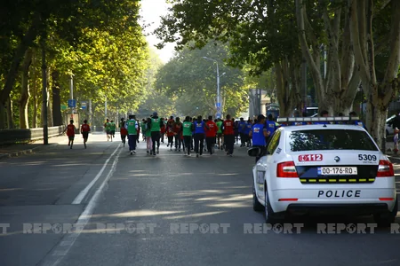 Tbilisi-Rustavi marathon dedicated to Independence Day of Azerbaijan ends