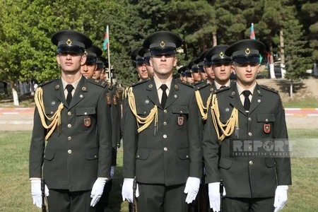 Heydər Əliyev adına Hərbi İnstitutda növbəti buraxılış mərasimi keçirilib