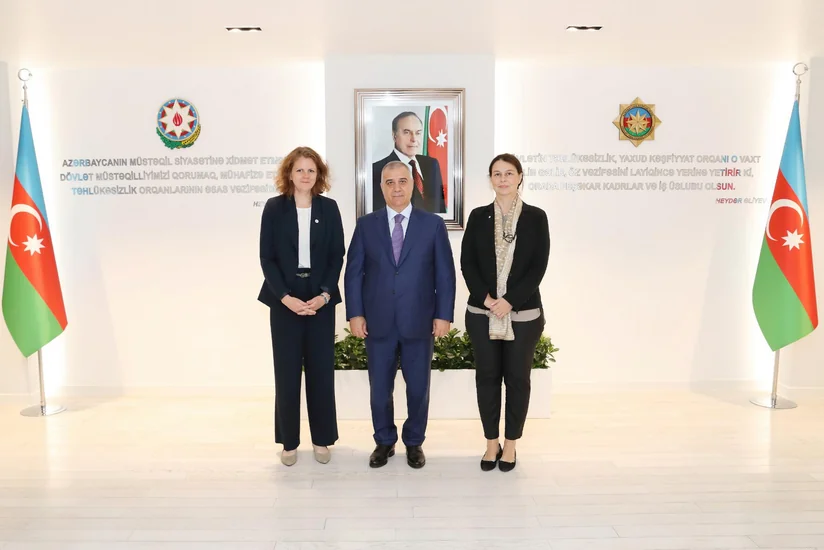 DTX rəisi BQXK-nın Azərbaycandakı Nümayəndəliyinin yeni rəhbəri ilə görüşüb