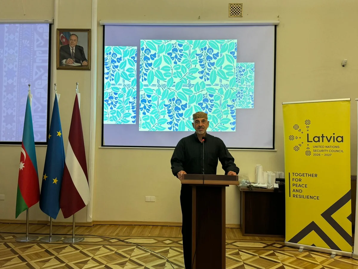 Azərbaycanda Latviyanın mədəni irsinin təqdimatı olub