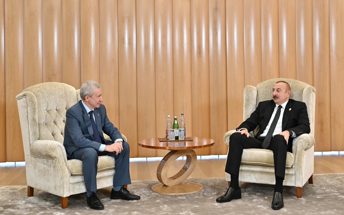 President Ilham Aliyev receives representative of Supreme Council of United Russia Party - UPDATED