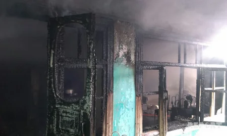 Lənkəranda yanğın olub, xəsarət alan var - FOTO