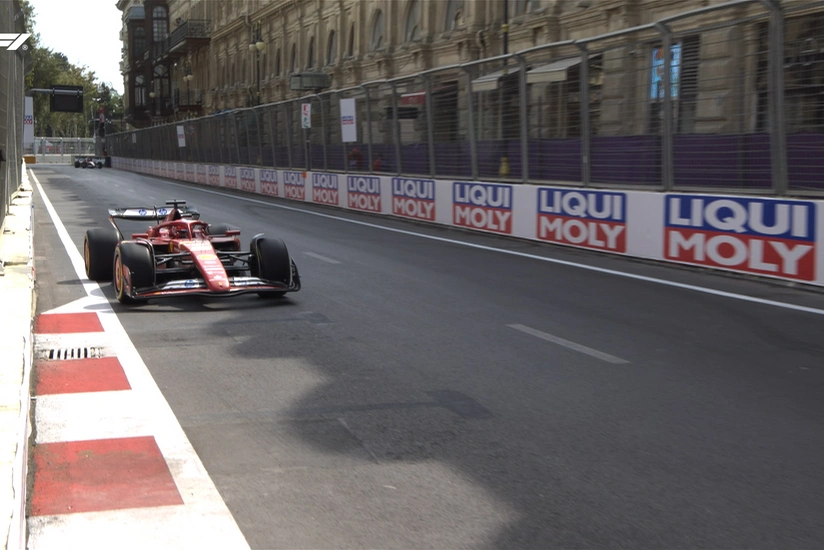 Formula 1: First free practice in Azerbaijan interrupted by falling metal debris