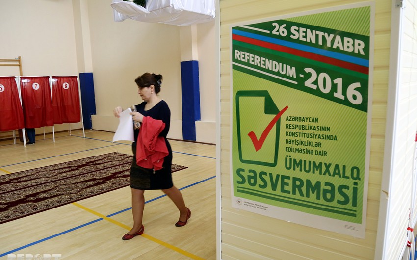 Azərbaycanda ümumxalq səsverməsi baş tutmuş hesab olunur