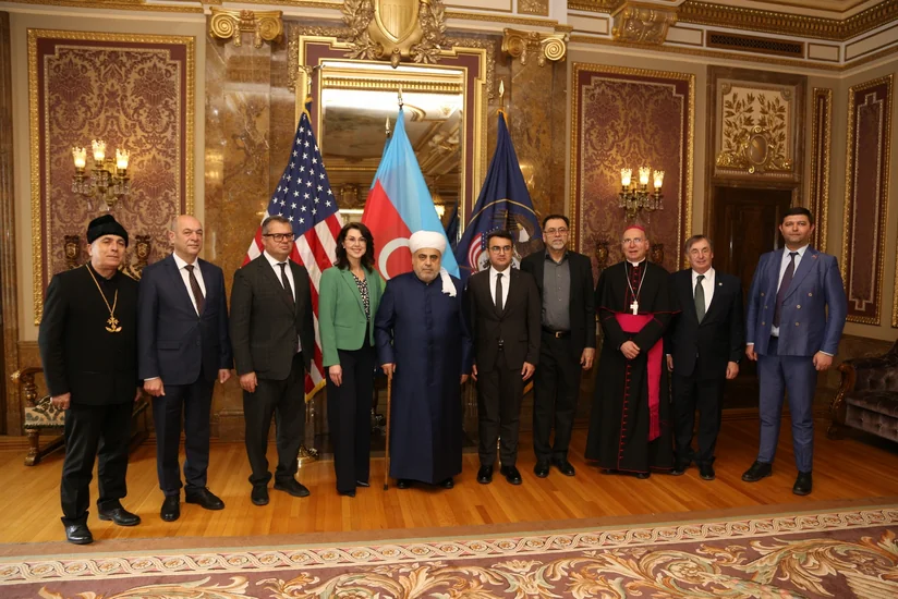 Allahşükür Paşazadə Yuta ştatının kilsə rəhbərlərini Azərbaycana dəvət edib