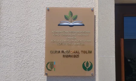 Quba və Xaçmazda “Kənd təsərrüfatında iqlim dəyişikliyinə uyğunlaşma” mövzusunda təlim keçirilib