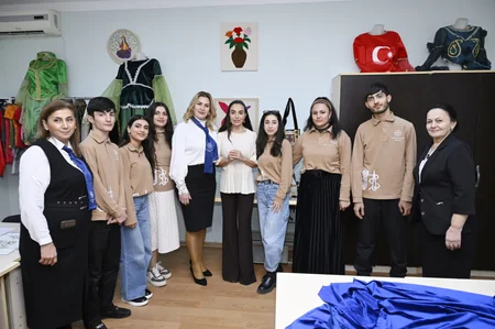 Heydar Aliyev Foundation vice-president visits social service facilities for disabled persons