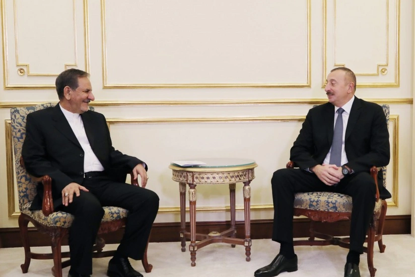 Prezident İlham Əliyev İstanbulda İranın Birinci vitse-prezidenti Eshaq Cahangiri ilə görüşüb - ƏLAVƏ OLUNUB