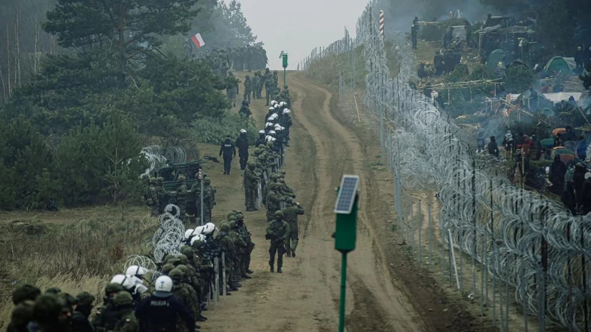Gürcüstan vətəndaşı Polşa-Belarus sərhədində saxlanılıb