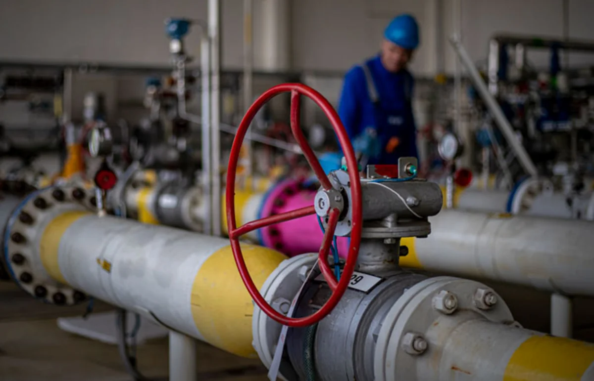 Gas reserves in European storage facilities drop below 50%