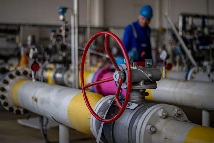 Уровень запасов газа в подземных хранилищах Европы опустился ниже 50%