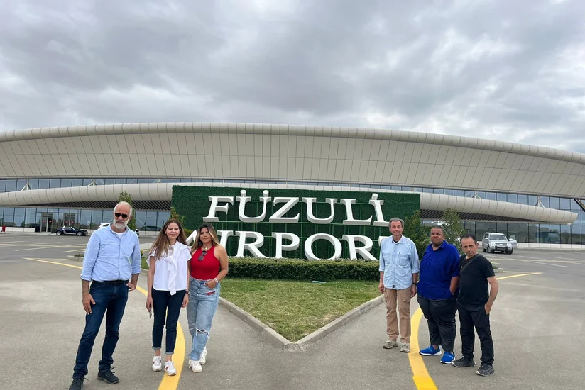 Amerikalı jurnalistlər Füzuli və Zəngilanın Ağalı kəndini ziyarət ediblər