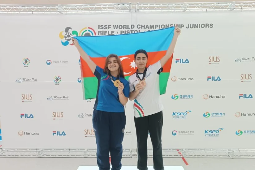 Azerbaijani shooter claims gold at World Championship