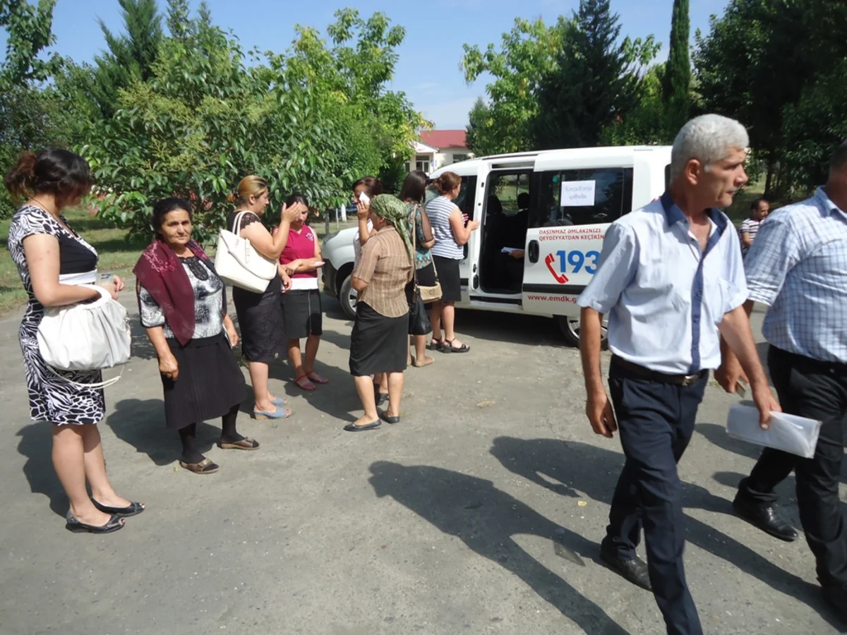 ​Əmlak Məsələləri Dövlət Komitəsi Balakəndə “Kütləvi çıxarış” kampaniyası keçirib
