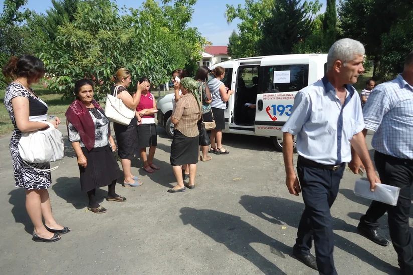 ​Əmlak Məsələləri Dövlət Komitəsi Balakəndə “Kütləvi çıxarış” kampaniyası keçirib