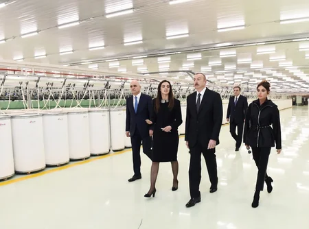 “Mingəçevir Tekstil” MMC-nin iplik istehsalı üzrə iki müəssisəsinin açılışı olub