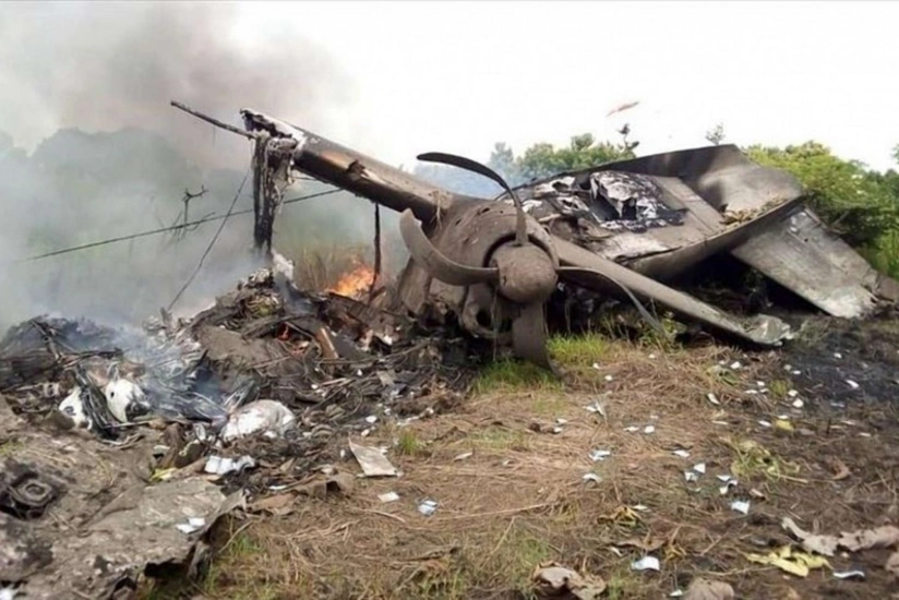 Light aircraft crashes in Russia