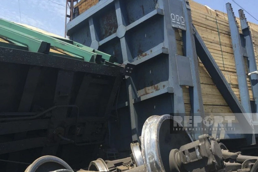 Azərbaycan Dəmir Yolları: Zarat stansiyasında aşan qatar Rusiya şirkətinə məxsusdur  - YENİLƏNİB - 2