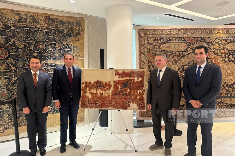 Azerbaijan's rare rugs of Safavid period exhibited in New York