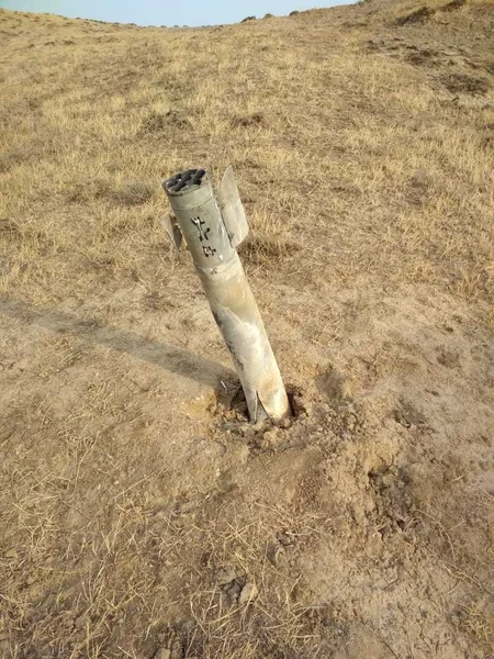 Xızıda iki ədəd partlamış raket tapılıb