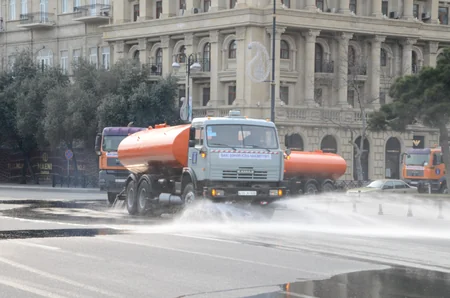 Bakıda dezinfeksiya tədbirləri daha da gücləndirildi