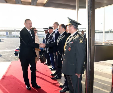 Prezident İlham Əliyevin Fransaya işgüzar səfəri başa çatıb