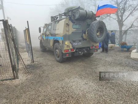 По дороге Ханкенди-Лачын беспрепятственно проехали 74 автомобиля миротворцев