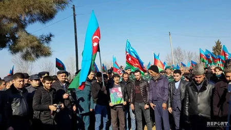 Азербайджан простился с погибшим солдатом - ВИДЕО - ОБНОВЛЕНО