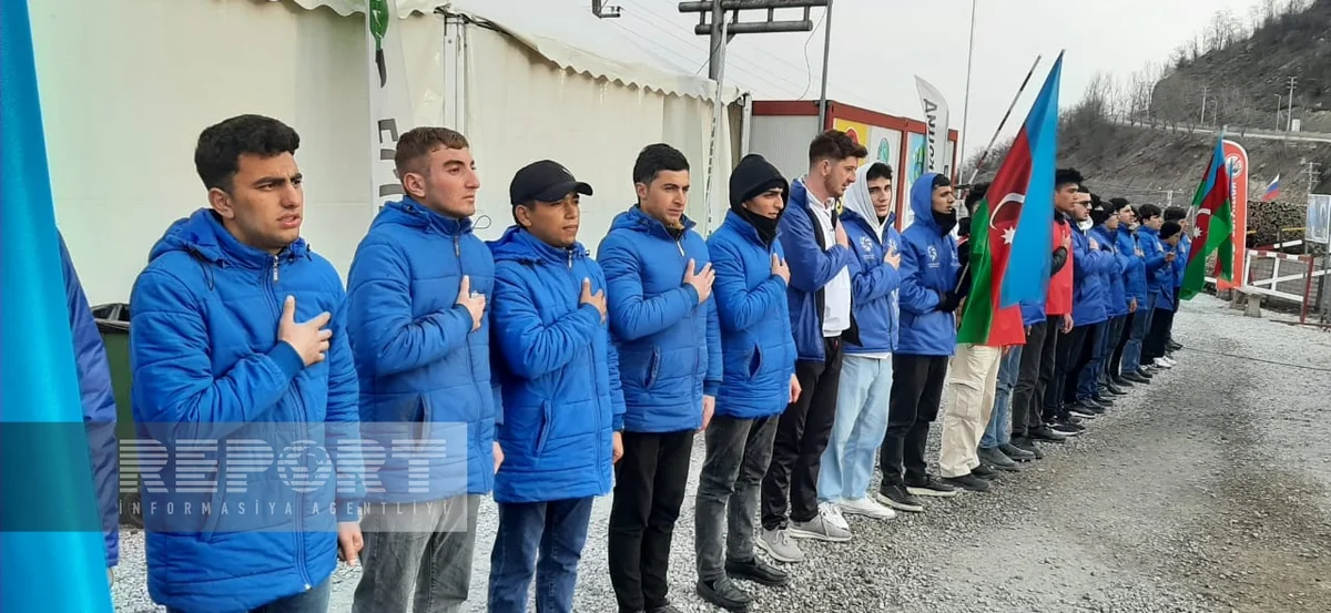 Protest rally on Khankandi-Lachin road continues for 104th day